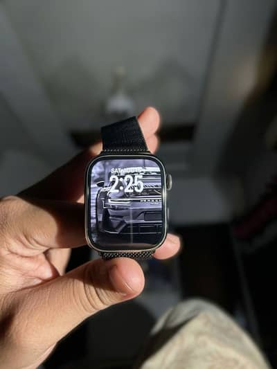 Apple Watch series 7 stainless steel