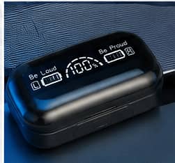 M10 TWS Wireless Earbuds Bluetooth 5.1 with LED Display & Power Bank