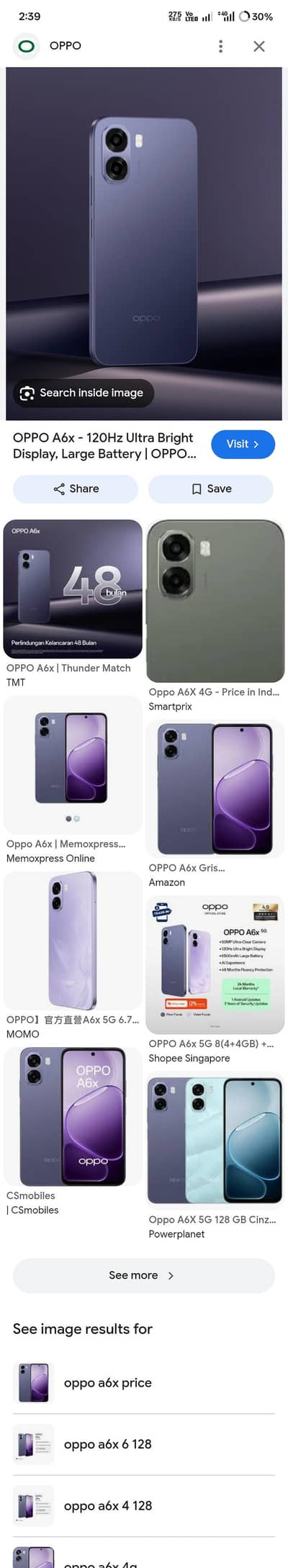 OPPO A6x