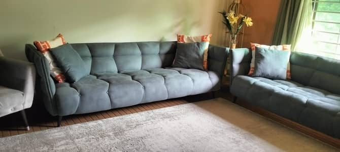 5 seater s sofa American brand hermas ki first copy in excellent