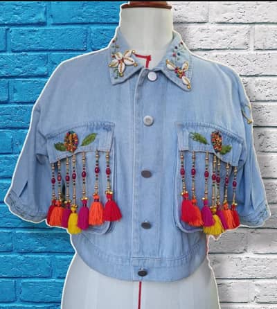 introducing new article hand embroided and beed work.