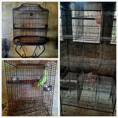 3 heavy cages