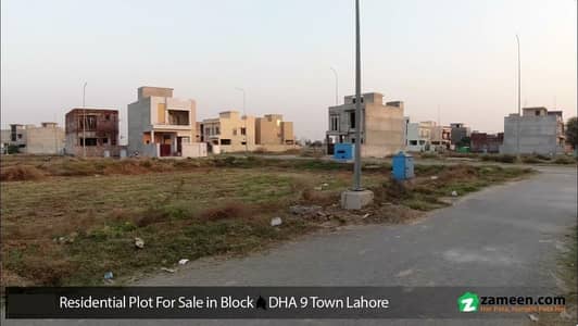 PLOT # D-1346 RESIDENTIAL PLOT LOCATED IN THE BEST BLOCK OF DHA LAHORE.