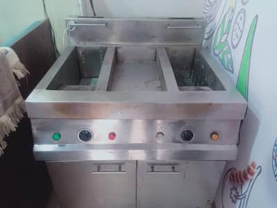 double fryer automatic ha