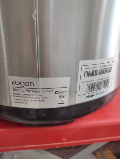 kogan Australia Multifunctional Digital Electric Pressure Cooker