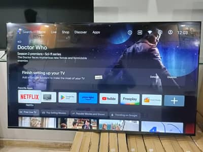 Samsung 43 inch led tv QLED  Android smart 4k google os web os LG