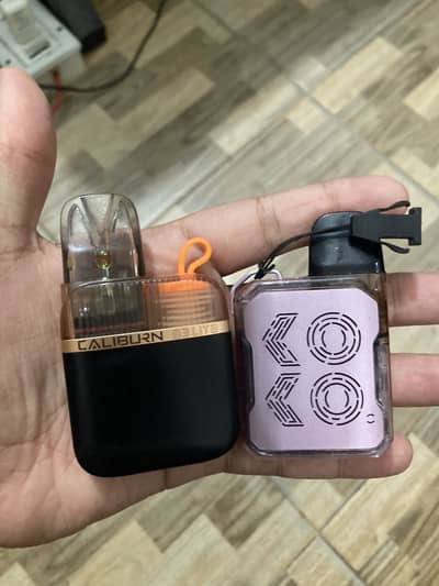 caliburn g3 lite and koko light edition pod kit (18+)