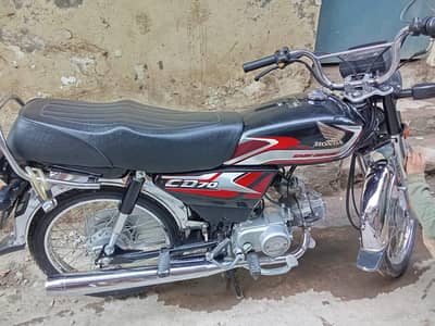 Honda CD 70 model 2025 all okay document clear