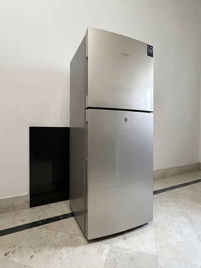 Haier fridge inox door