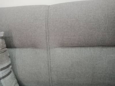 Sofa set with cushions