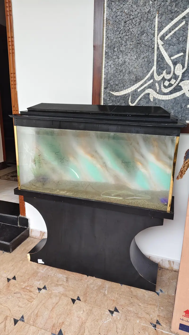 4 feet long aquarium with stand — photo 3