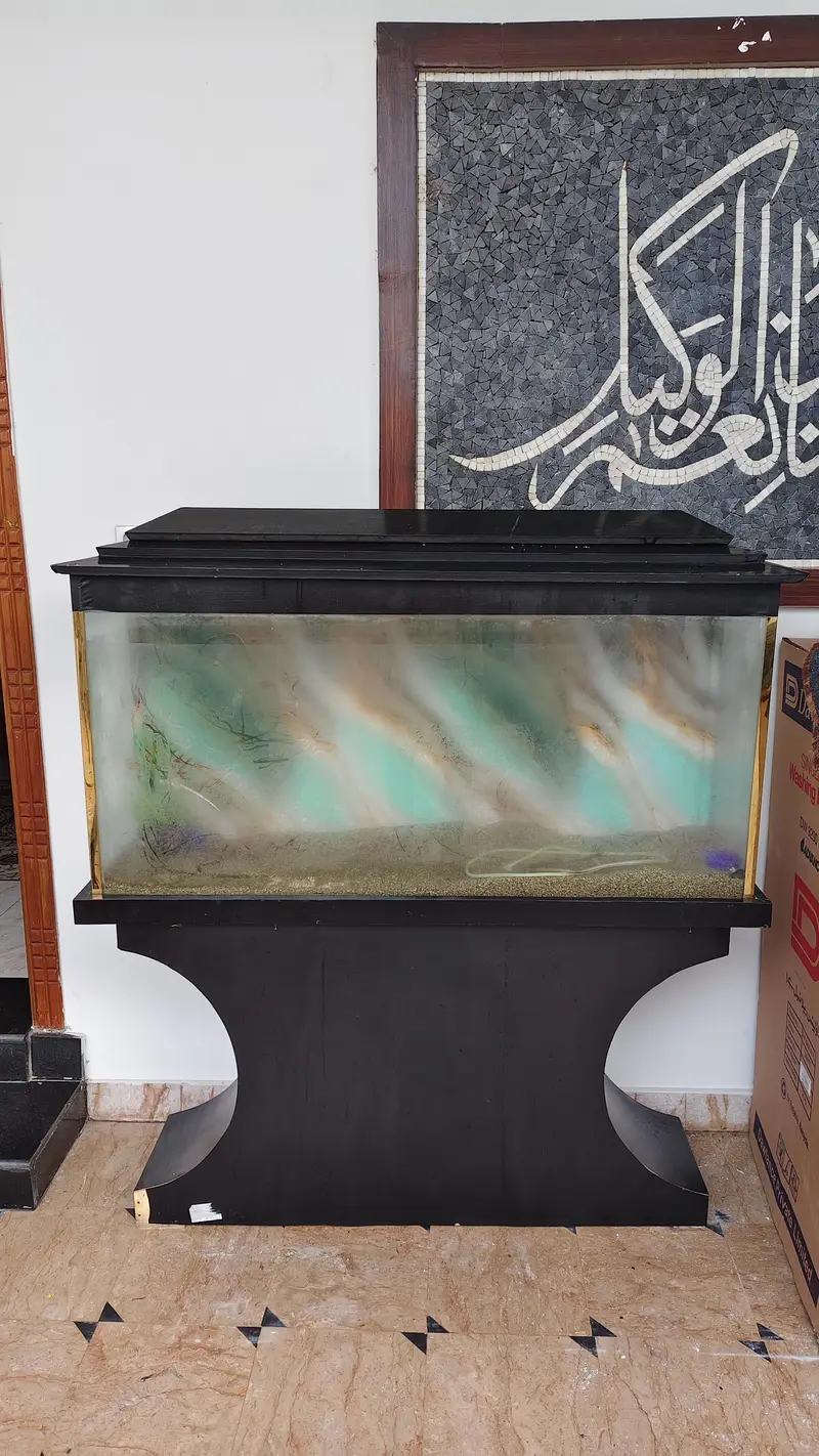4 feet long aquarium with stand — photo 4