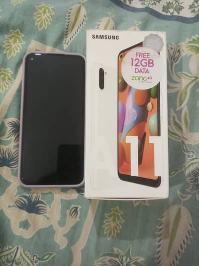 Samsung Mobile A11 2gb 32gb only box ha