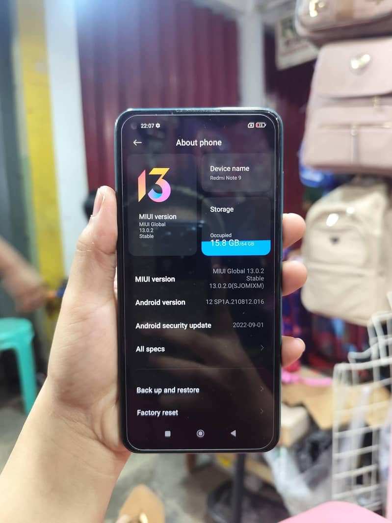 Xiaomi Redmi Note 9 1