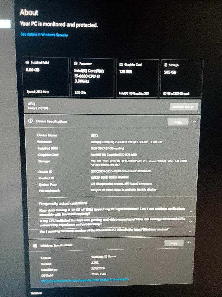 core i5 1