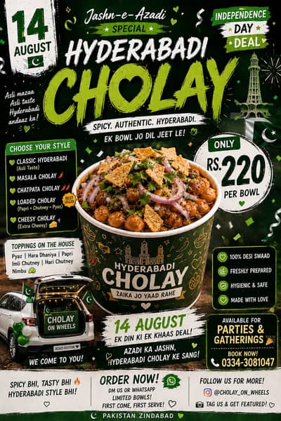 Cholay on wheels