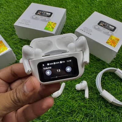 A9 pro led airpods dual anc/enc   high quality  1350/-