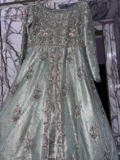 Bridal/Fancy Heavy Embellished  Dress