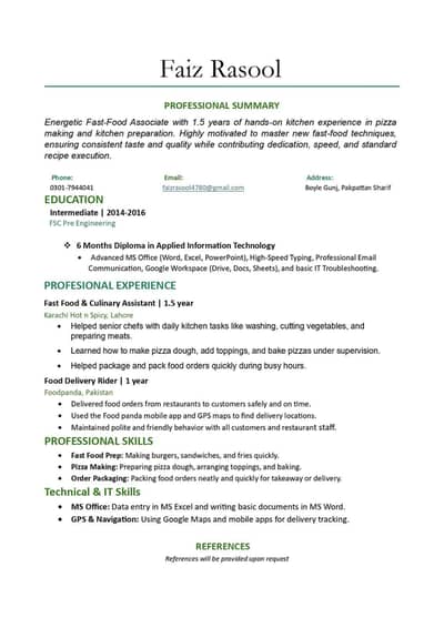Job need