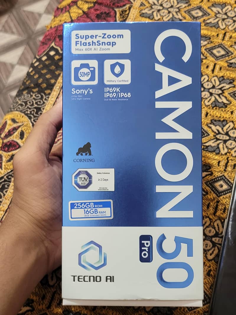Tecno Camon 50 pro 4