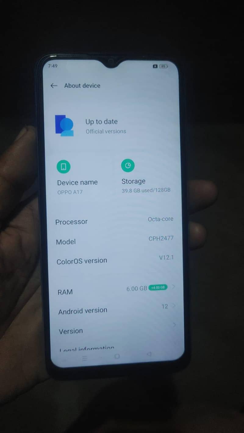 OPPO A17 3