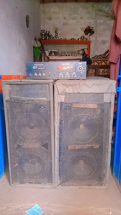 Genius 10 Inch Original Speakers + EQ Sound System for sale
