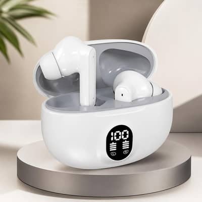  PREMIUM WIRELESS EARBUDS  – STYLISH & MODERN