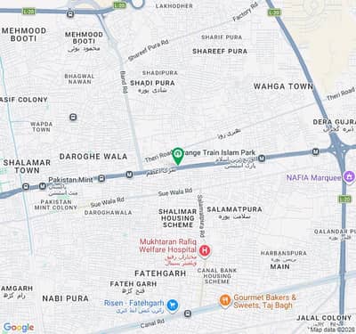 20 Marla Plot For Sale Daroghawal Near Afzal Electronics