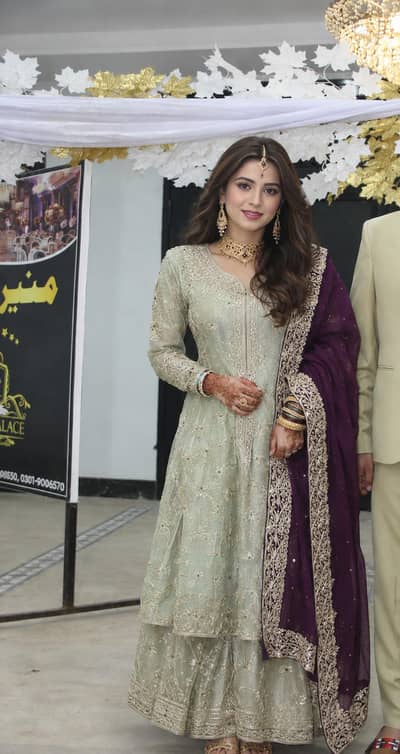one time used walima dress