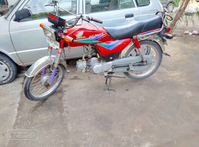 Punjab number Honda cd70cc office used 2nd owner