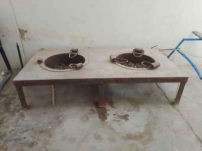 Commercial big stove for diagh