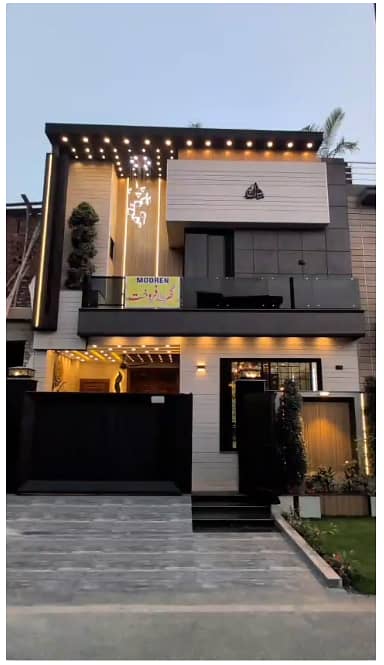 Brand New 5 Marla House for Sale Near National School & College on 40 Ft Road in Tulip Overseas Block, Park View City Lahore