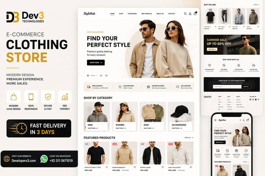 Web Design & Development Services Lahore 2