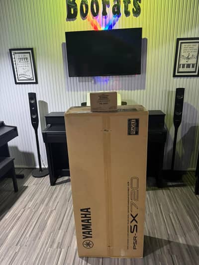 Yamaha sx720 officially one year warranty box open