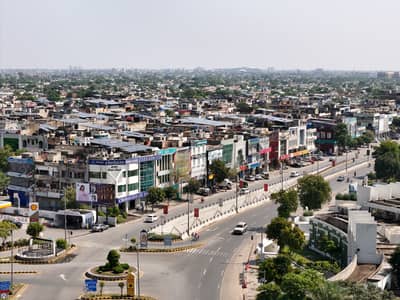 100 FT Road 8 Marla Commercial Plot for Sale in CCA1 DHA Phase 7 Lahore No DP No Pole Road Level Surrounded by Buildings