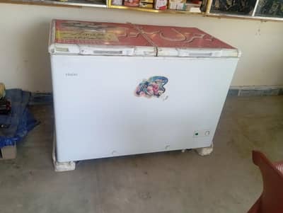 Haier inventor double door deef freezer
