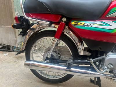 Honda CD 70 cc model 2023 only WhatsApp 03=09=66=98=0=90