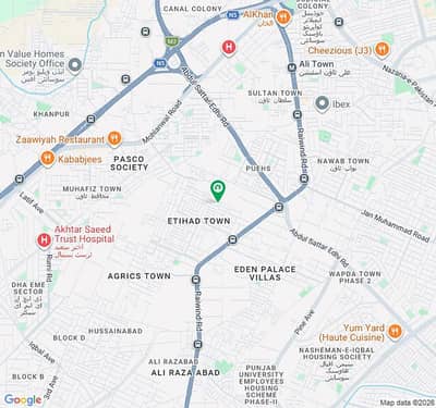 A 10 Marla Residential Plot for Sale Royal Enclave-1, Etihad Town Lahore