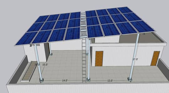 Professional Solar Panel Structure Installation Services