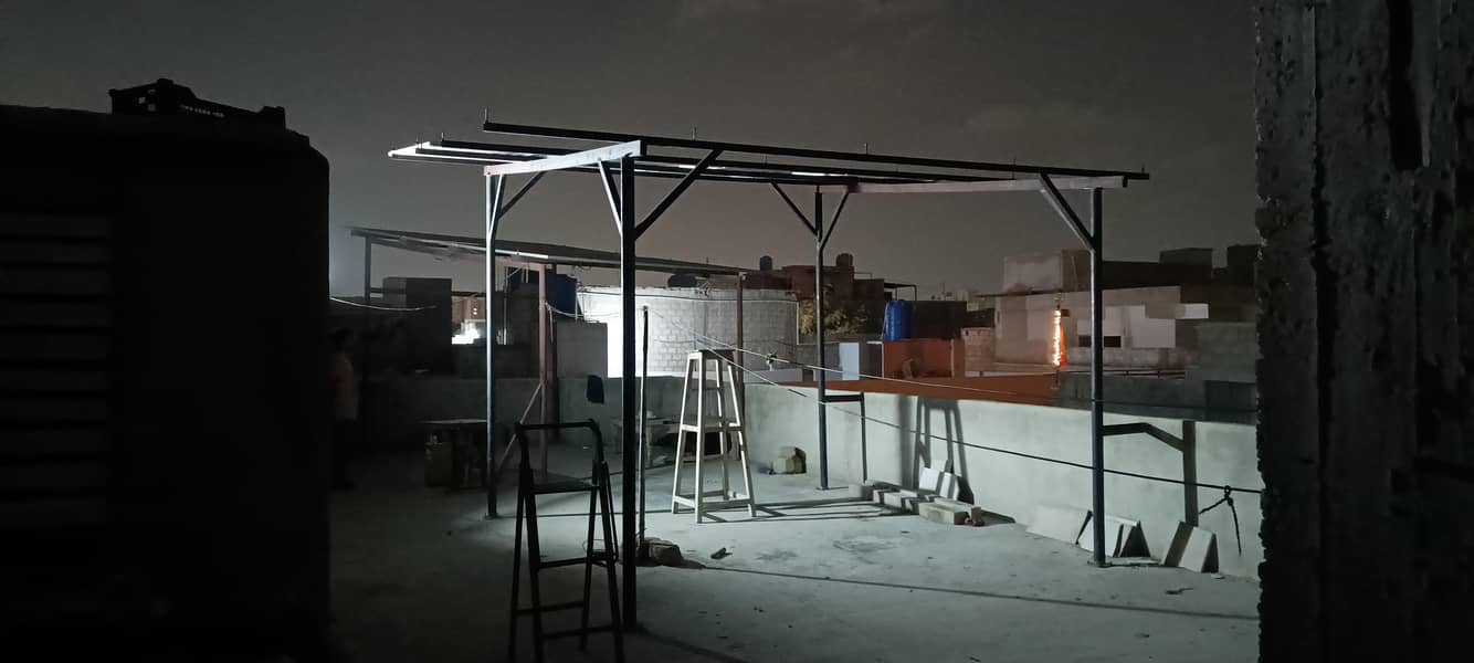 Professional Solar Panel Structure Installation Services 12