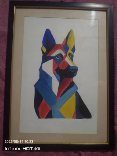 lingua art . amazing Dog art
