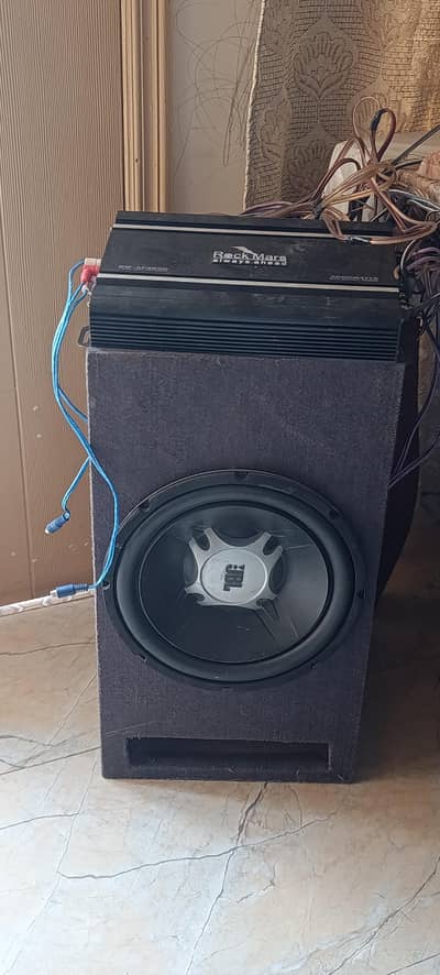 new speaker with korian amp for sale