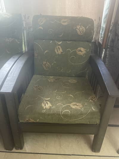 Wooden Sofa set for sale