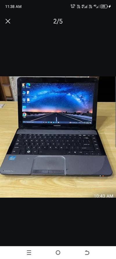 Toshiba Core i3 2th Generation Urgent Sale