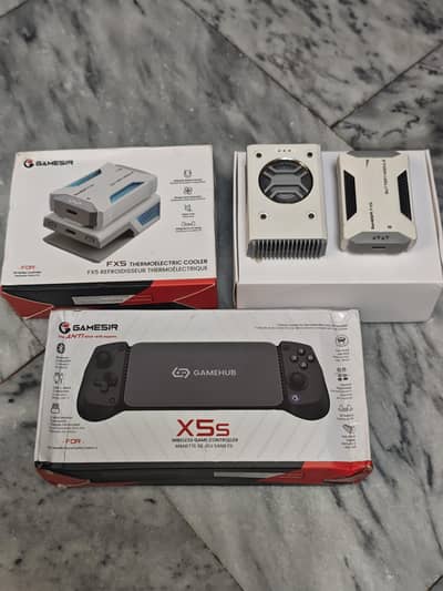 GameSir X5s (Hall Effect) Controller + FX5 Phone Cooler with Battery