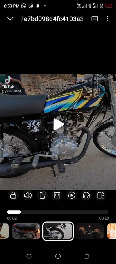 Honda 125 tanki tape