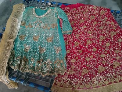 lahnga long shirt naag work pur kareeb