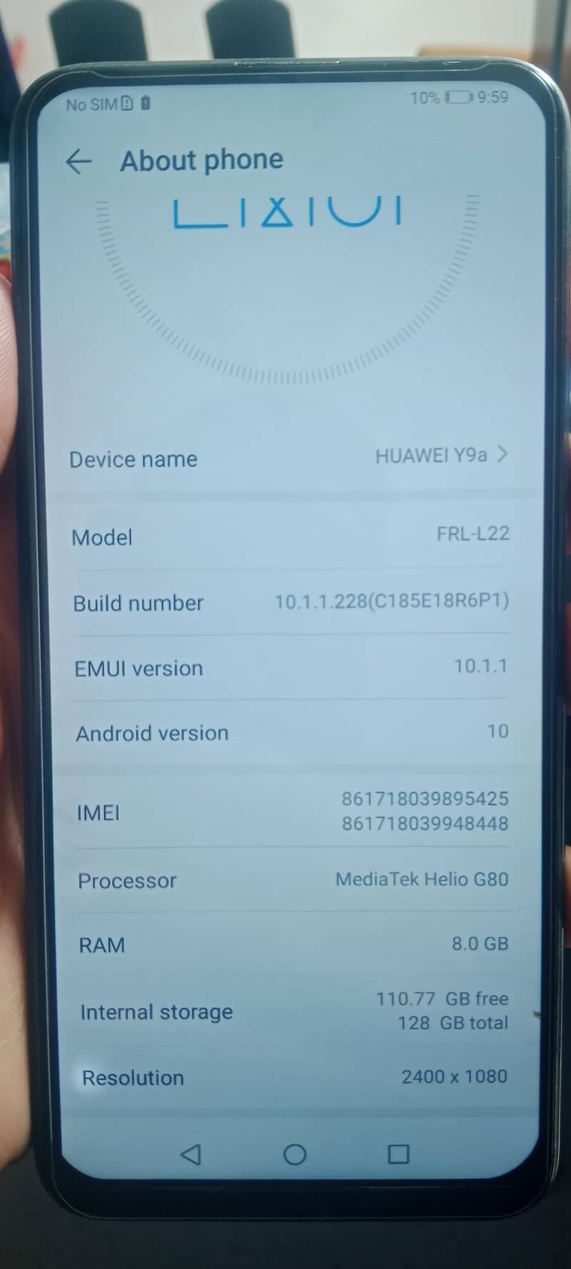 Huawei Y9a 2