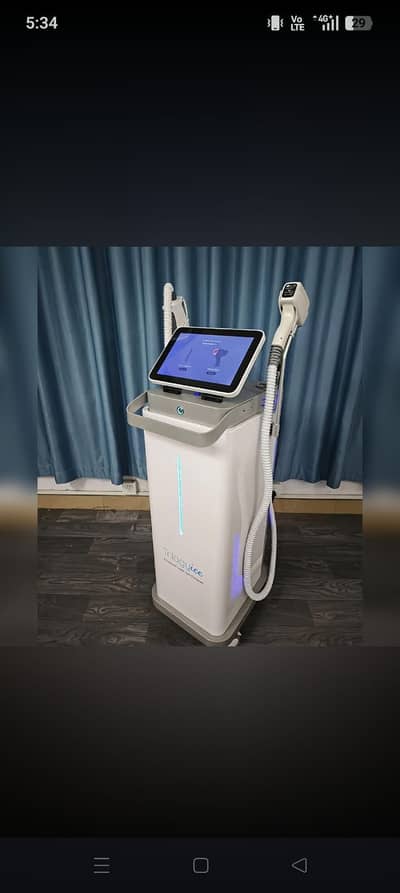 Trilogy Ice Laser Hair Removal Machine Three Wavelength