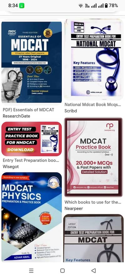 MD cat books. medical books & accessories available